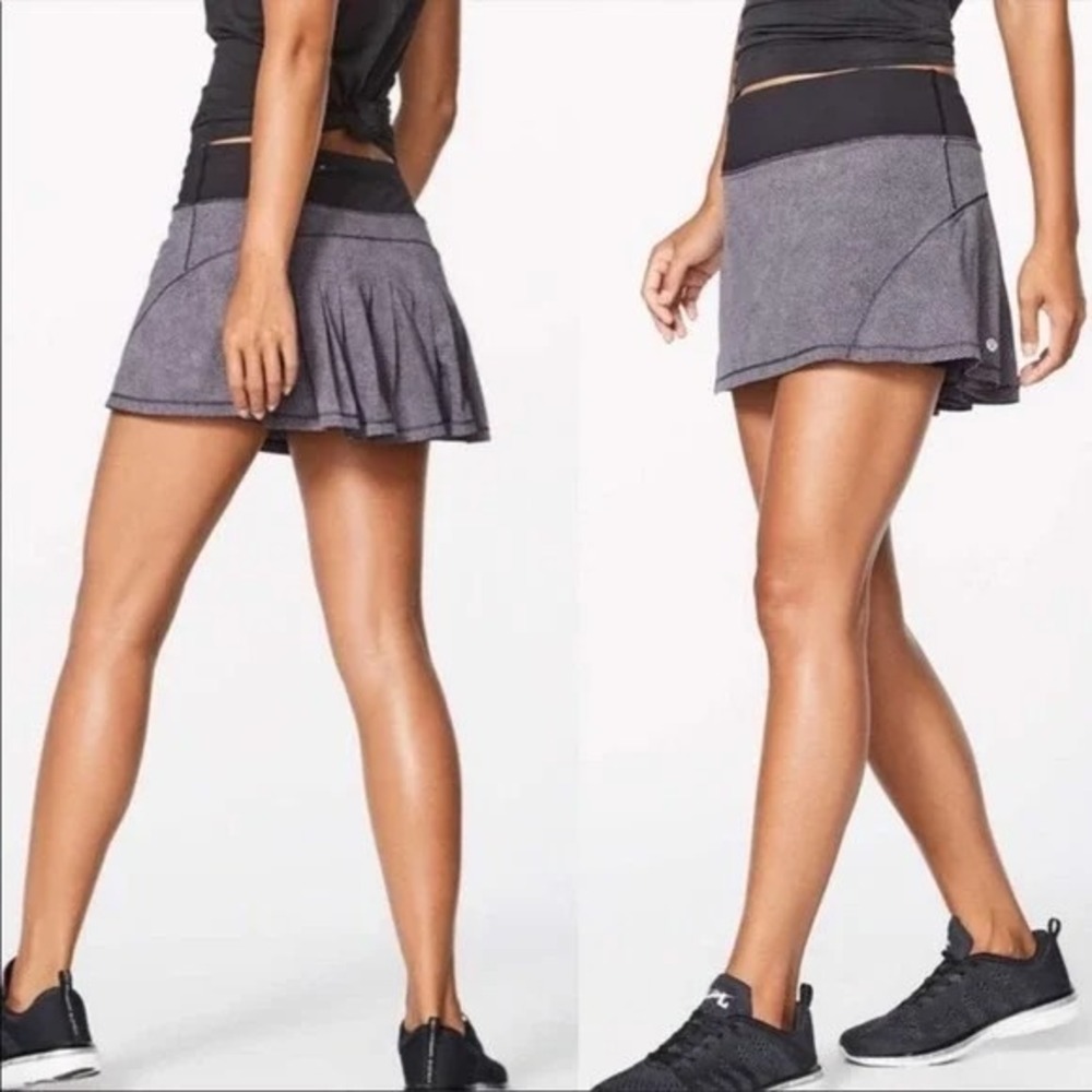 Lululemon Circuit Breaker Tennis Skirt‎ II Disperse Dusky Lavender 10 Tall B17